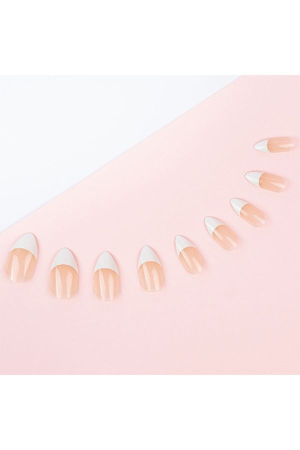 accessories nails INVOGUE-FRENCH BARE OVAL-NAILS 103