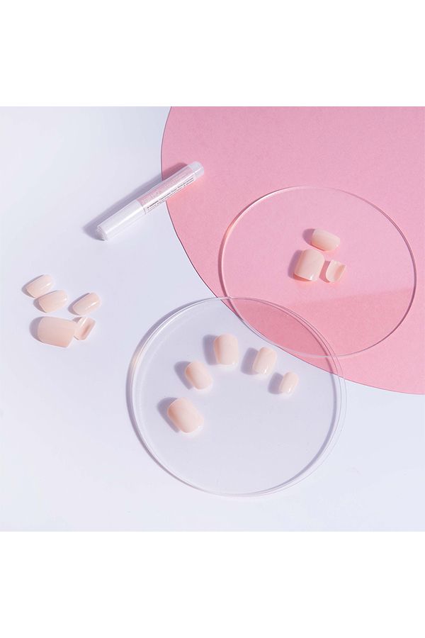 accessories nails NAIL HQ SQUARE NUDE NAILS 58