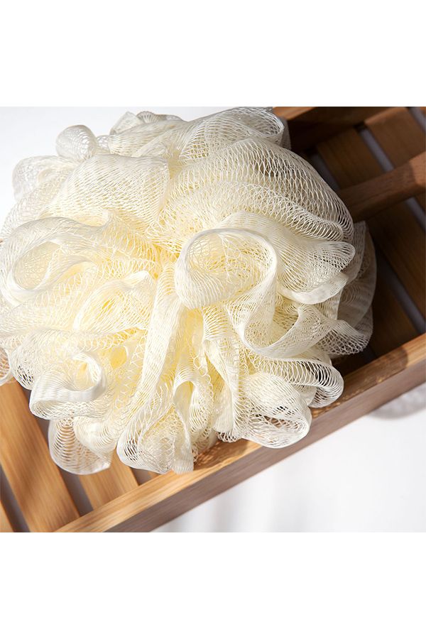 accessories self care SOECO LONG HANDLE SHOWER POUF 39