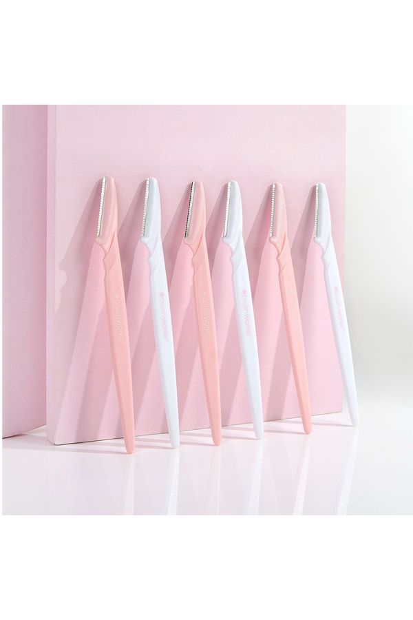 accessories self care أمواس وجه وحاجب ديرمابلانر 24