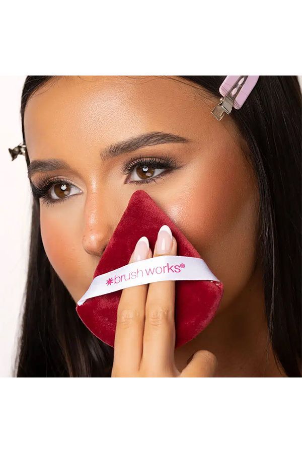 accessories make up sponge BW-POWDER PUFF DUO-RED 428