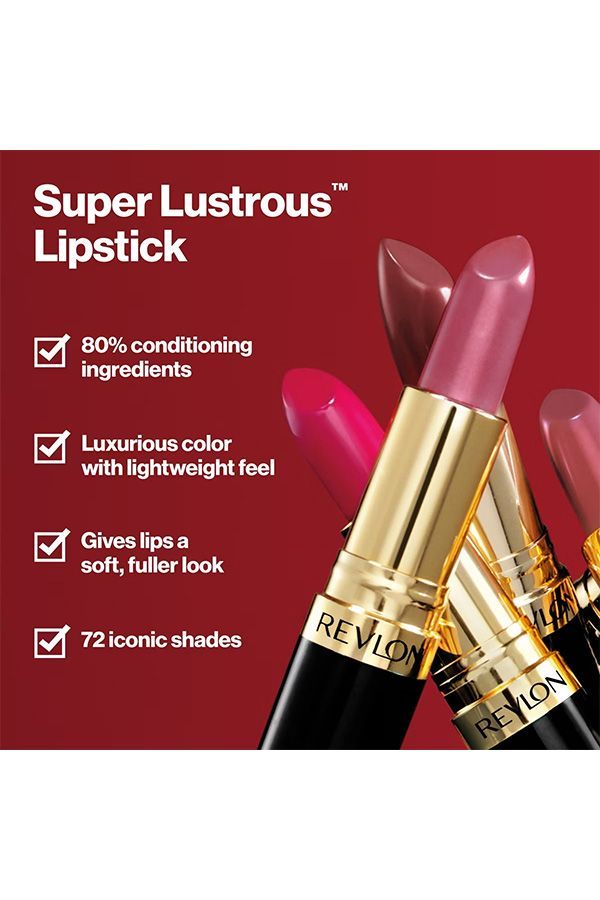 accessories lipstick Revlon Super Lustrous™ Lipstick Cherries In The Snow 440