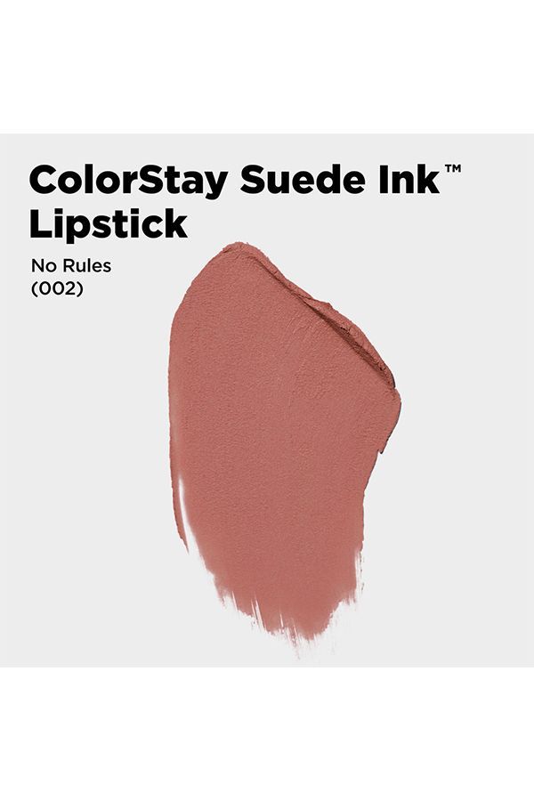 accessories lipstick أحمر شفاه ريفلون كولورستاي سويد إنك نو رولز 002