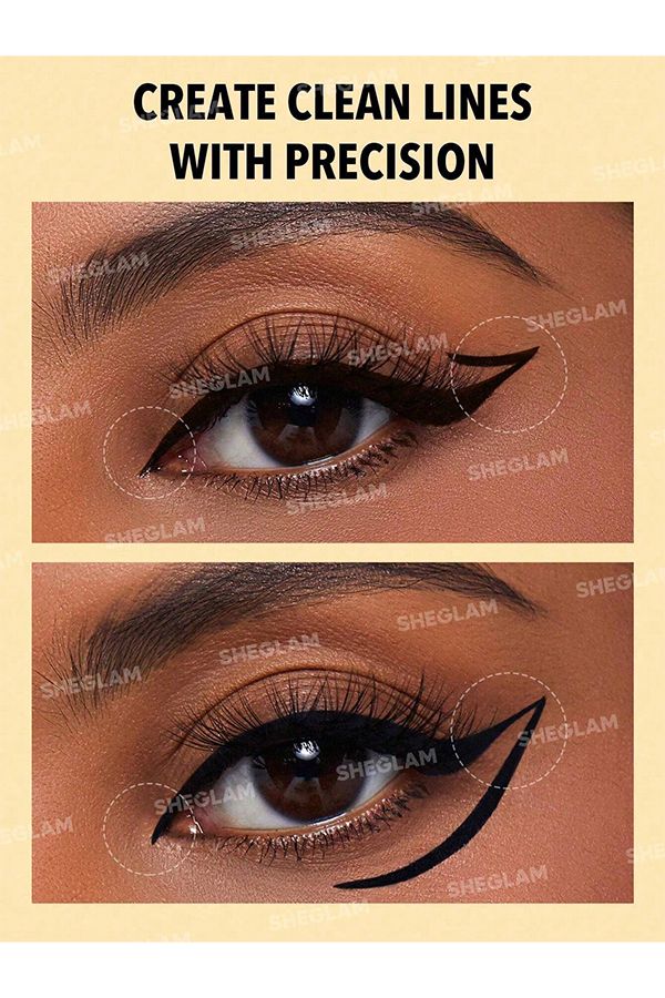 accessories sheglam Line & DefineWaterproof Liquid Eyeliner-Black