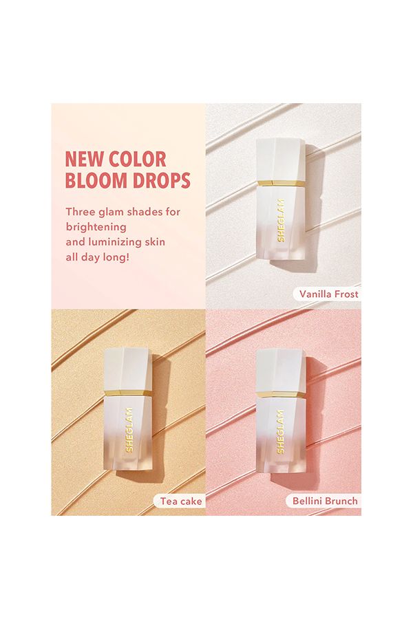 accessories sheglam Glow Bloom Liquid Highlighter - Vanilla Frost