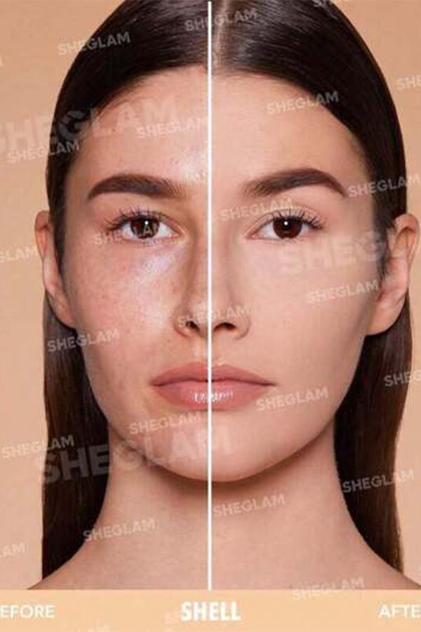 accessories sheglam Skin-Focus High Coverage Powder Foundation-Shell