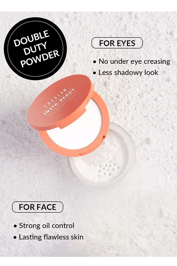accessories sheglam Insta-Ready F&E Setting Powder Duo - Translucent