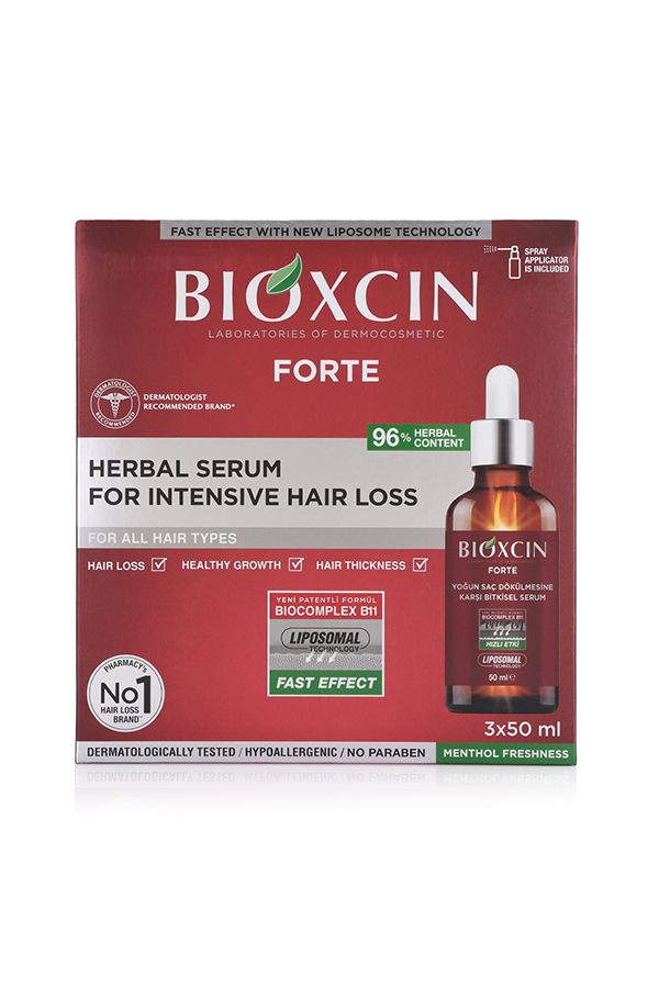 accessories self care BIOXCINE FORTE SERUM AGAINST HAIR LOSS 3*50ml