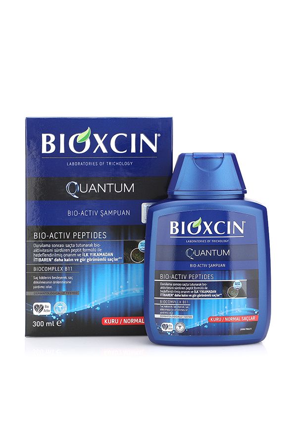 accessories self care BIOXCIN Quantum BIO-ACTIV Shampoo for NORMAL-DRY hair 300ML