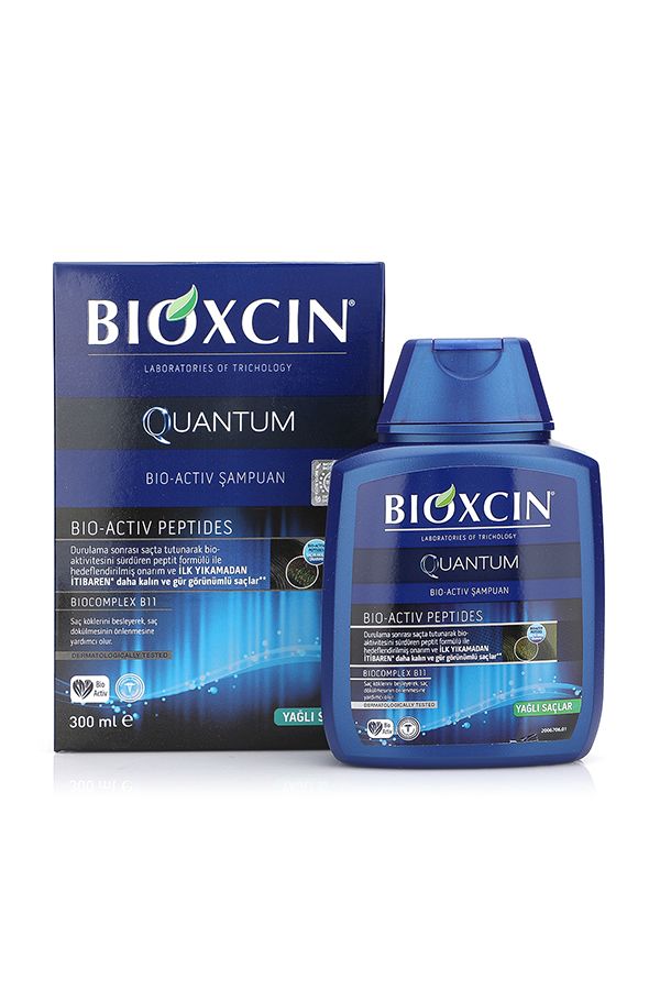 accessories self care BIOXCIN Quantum BIO-ACTIV Shampoo for OILY hair 300ML