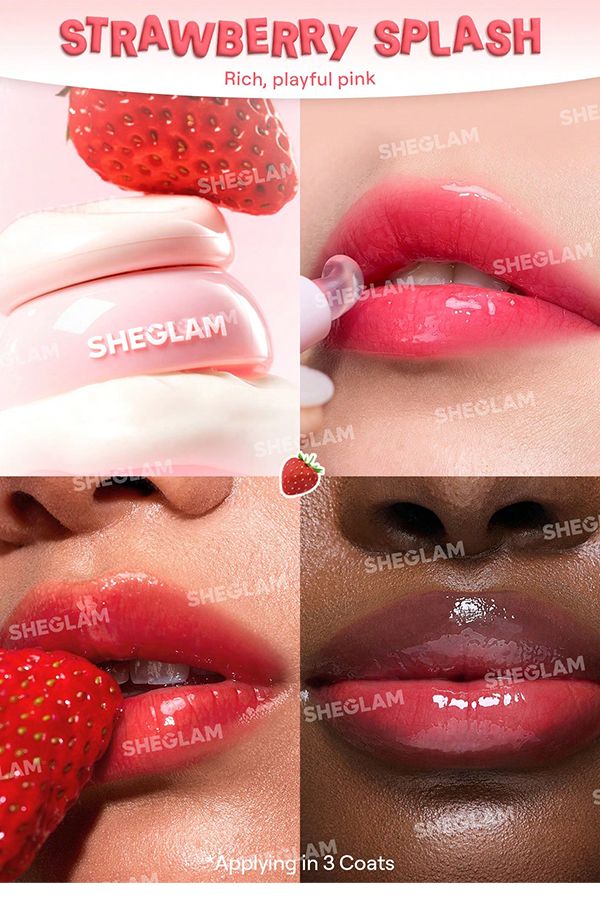 accessories sheglam Hydra Jelly Pocket Lip Jam-Strawberry Splash