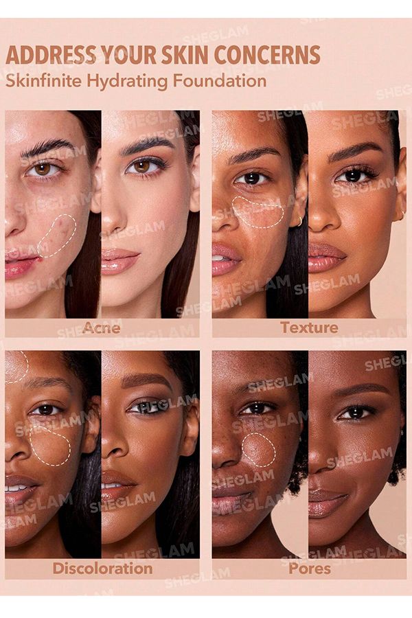 accessories sheglam Skinfinite Hydrating Foundation-Fair