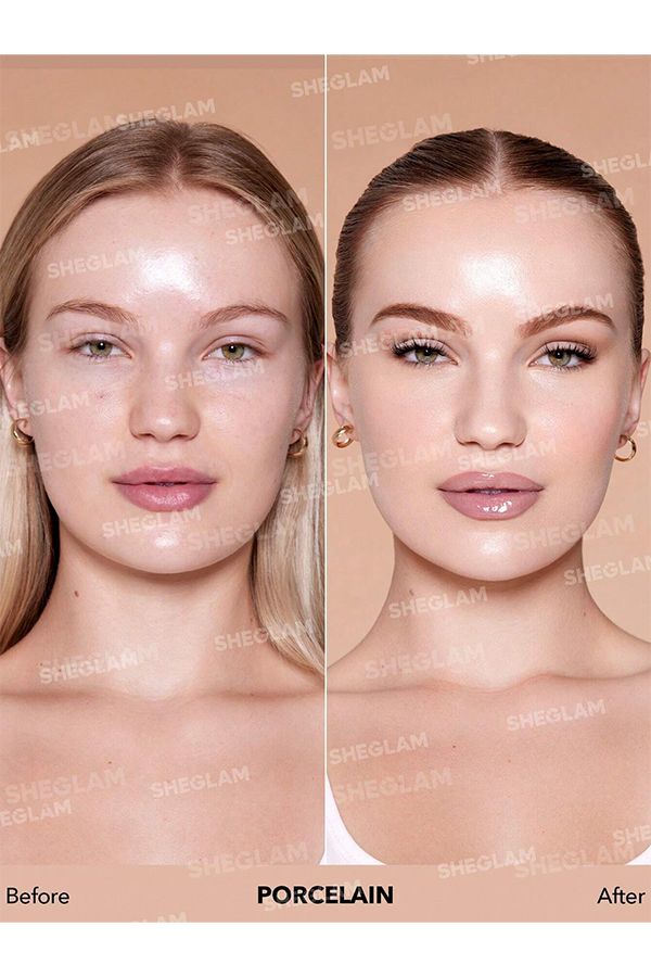 accessories sheglam كريم أساس مرطب من سكينفينيت - بورسلين