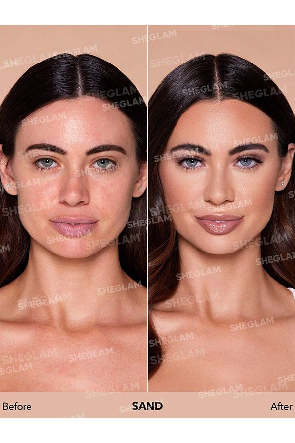 accessories sheglam كريم أساس مرطب من سكينفينيت - لون رملي