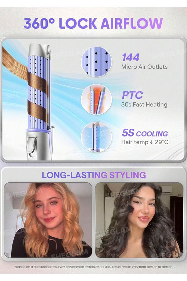 accessories sheglam Cool Lock Airflow Styler - 25mm