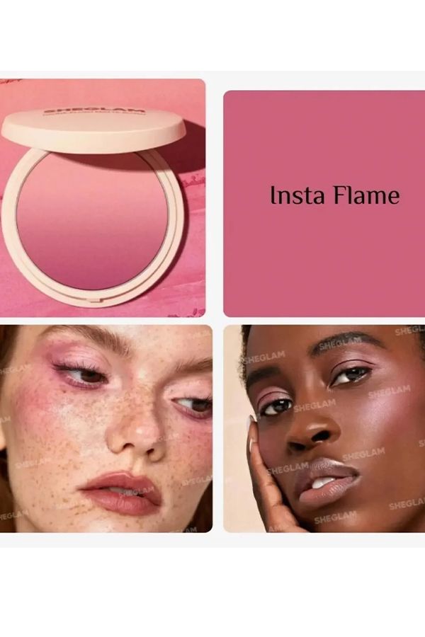 accessories sheglam Divine Flush Matte Blusher - Insta Flame.