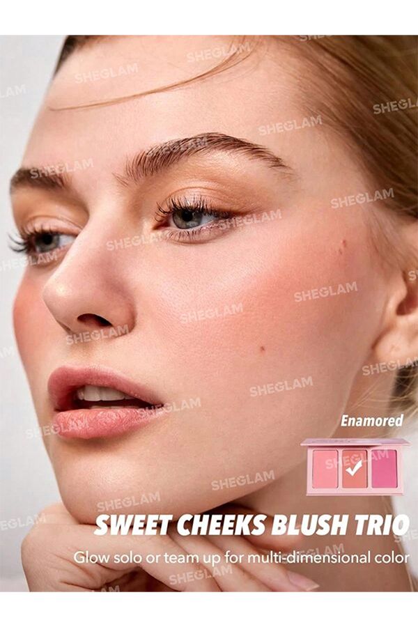 accessories sheglam Sweet Cheeks Blush Trio-Enamored