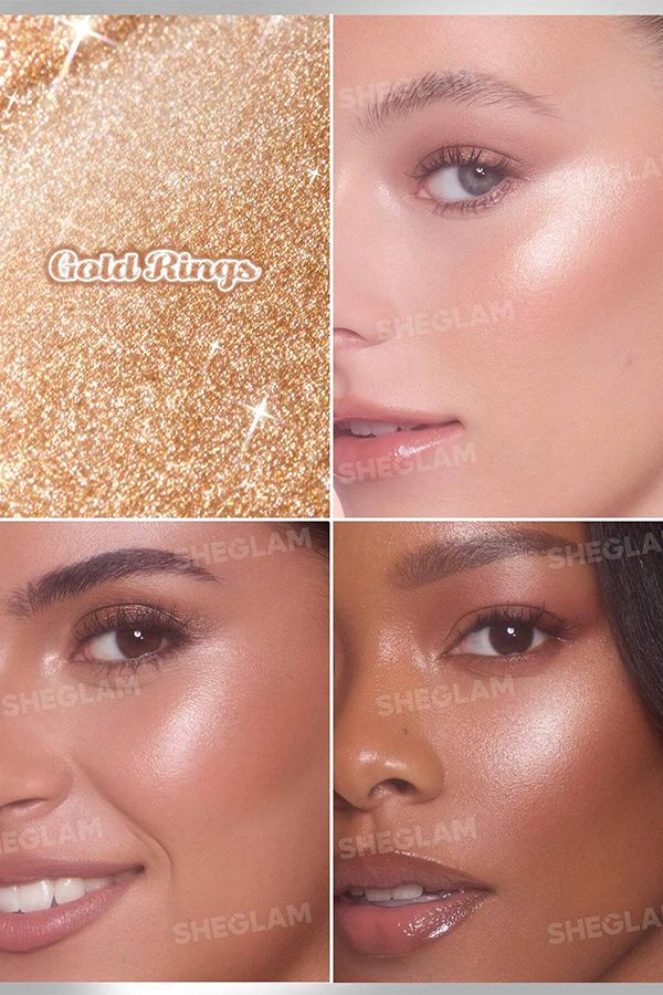 accessories sheglam Buttery Bling Highlight Stick-21 Gold Rings