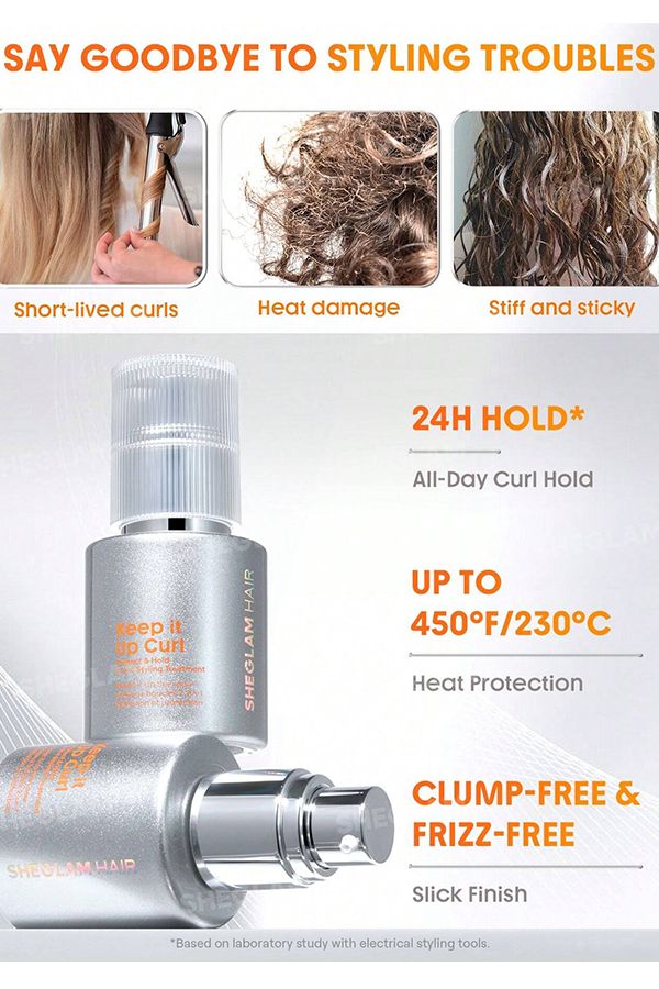 accessories sheglam Keep It Up Curl Protect & Hold 2-In-1 Styling Treatment 50ml