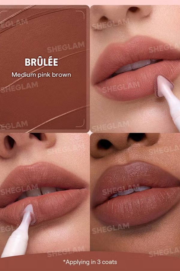 accessories sheglam Marshmallow Puff Lip Blur Pen-523 Brûlée