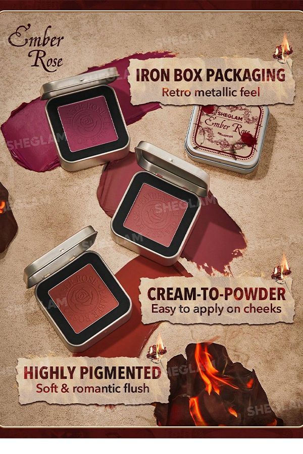 accessories sheglam Ember Rose Eternal Flame Cream Blush-Love Language