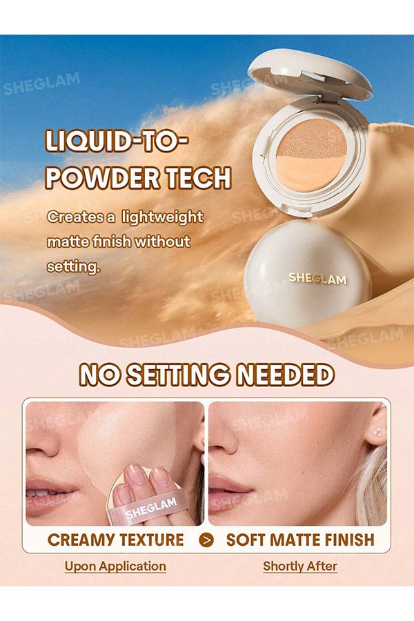 accessories sheglam كريم أساس لوك آند جو طويل الأمد - كراميل