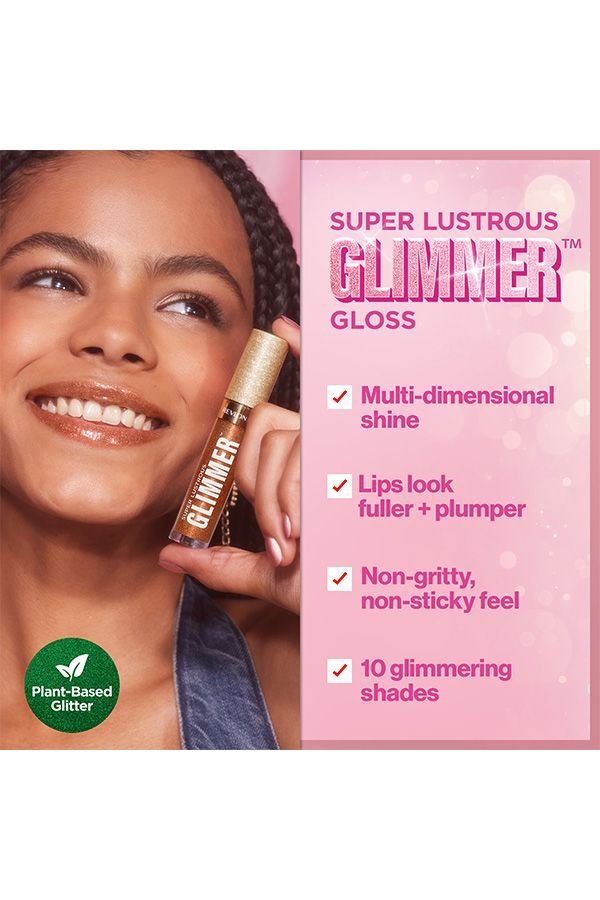 accessories lipstick Super Lustrous Glimmer™ Gloss Diamond Drama 001