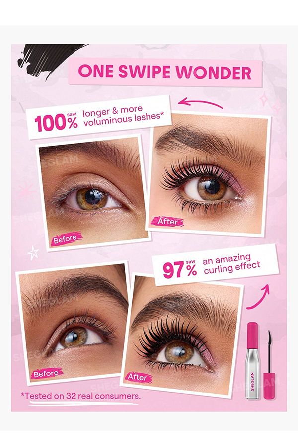 accessories sheglam Lashlighter Up & Out Mascara - Black