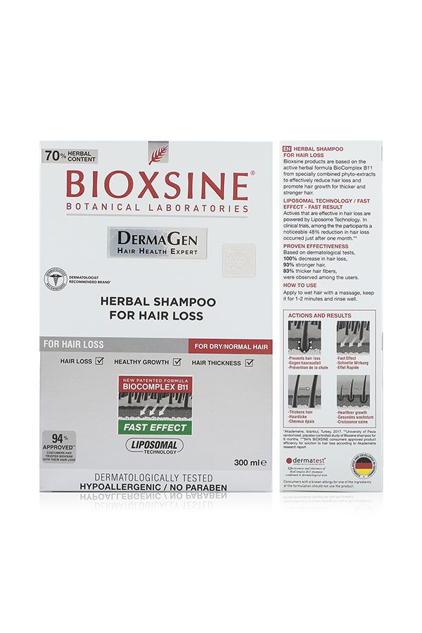 accessories self care Bioxsine Anti Hair Loss Shampoo For Dry / Normal 300ML