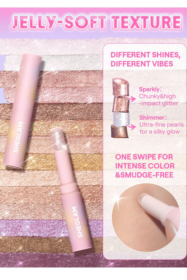 accessories sheglam Crystal Jelly Glaze Stick-Satin Suede