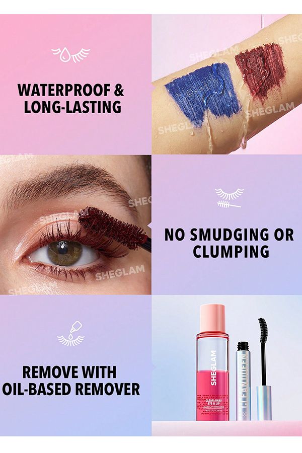 accessories sheglam All-In-One Volume & Length Mascara-Waterproof Macchiato