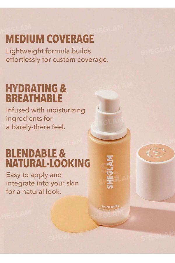 accessories sheglam Skinfinite Hydrating Foundation-Golden