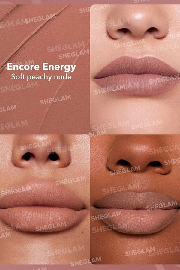 accessories sheglam Dynamatte Boom Long-Lasting Matte Lipstick-Encore Energy