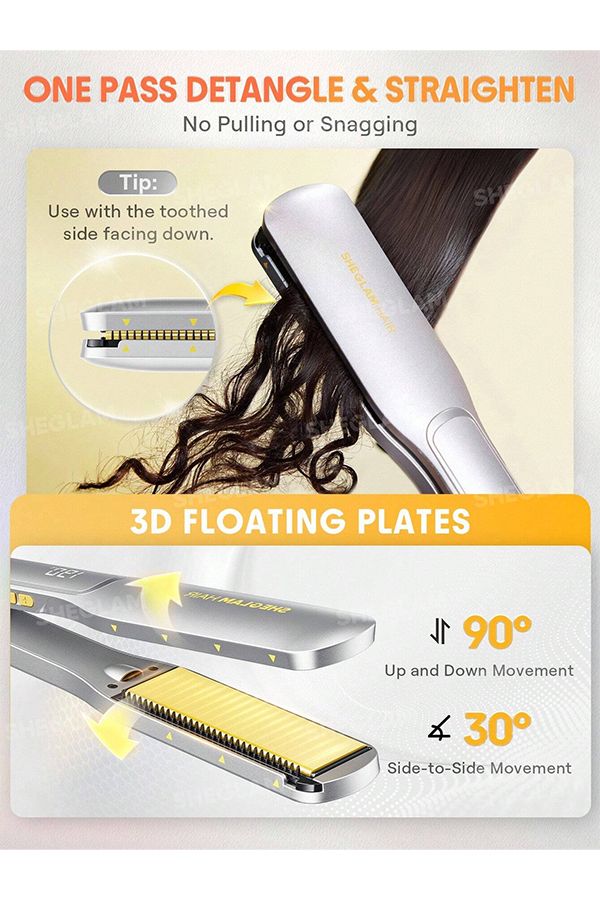 accessories sheglam Sleek Chic Wide Glide Straightener