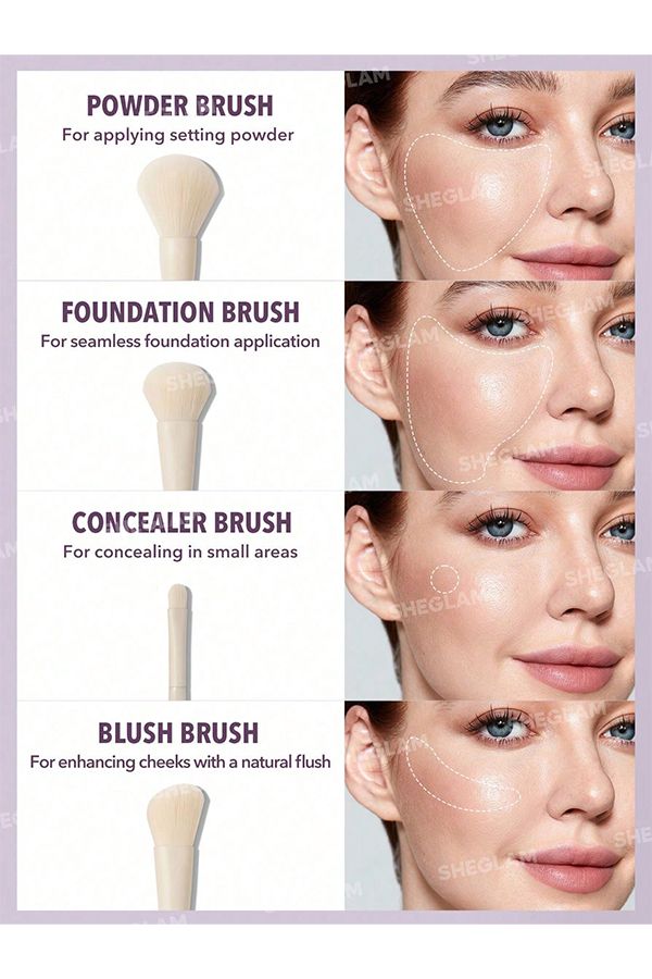 accessories sheglam Pro Core Brush Kit