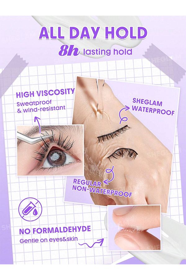 accessories sheglam Longwear Invisible Hold Lash Glue