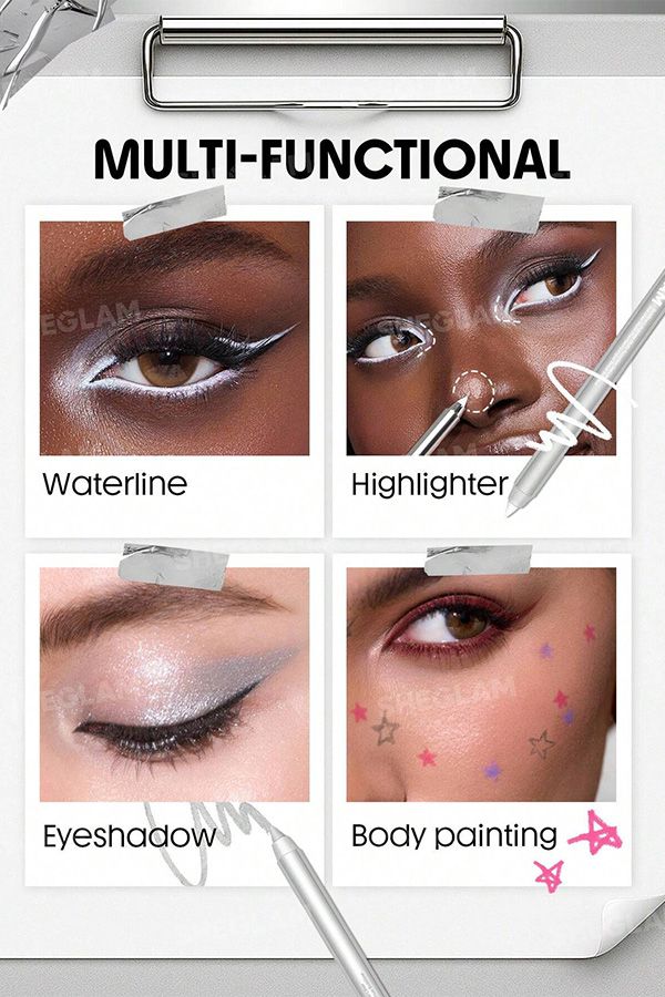 accessories sheglam Boldline Longwear Multi-Function Gel Liner-White