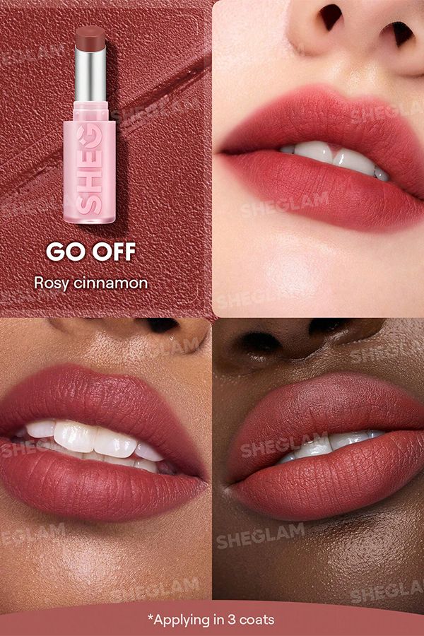 accessories sheglam Lip Veil Cushion Lightweight Lipstick-Go Off