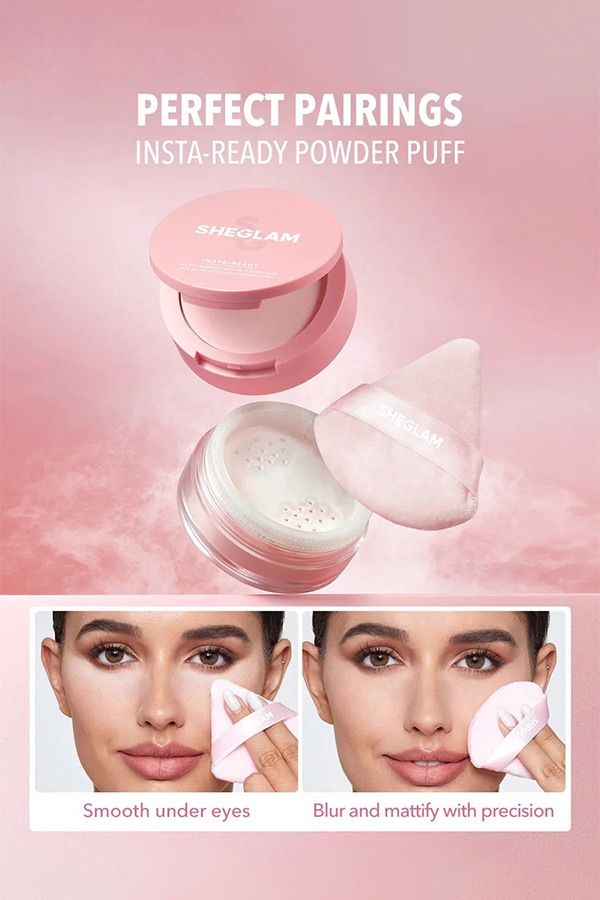 accessories sheglam SHEGLAM Insta Ready Powder Puff 3pcs