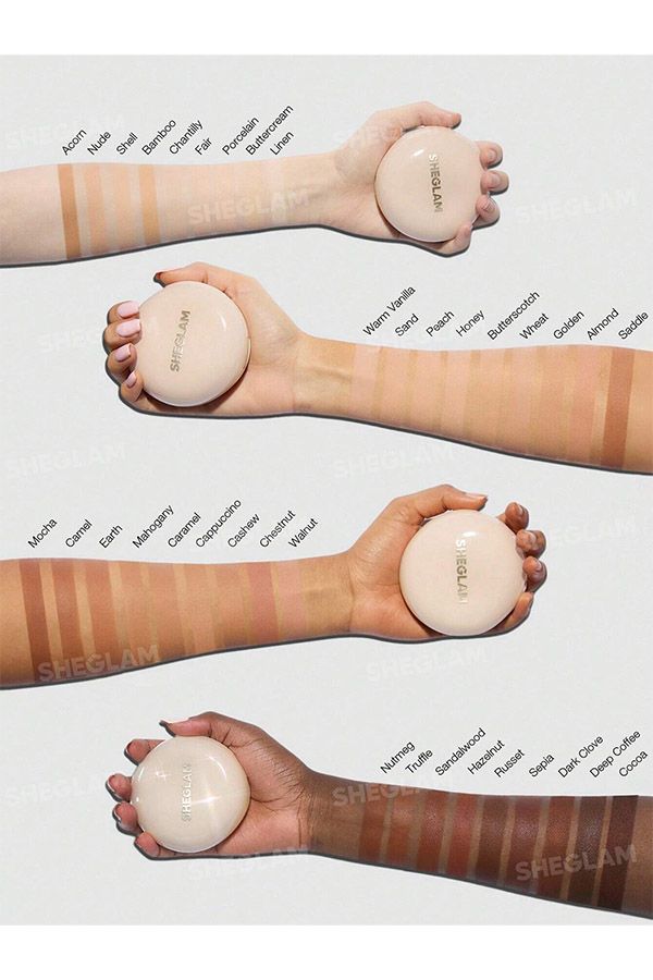 accessories sheglam كريم أساس لوك آند جو طويل الأمد - فاتح