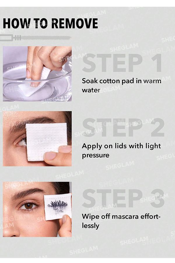 accessories sheglam All-In-One Volume & Length Mascara-Washable Black