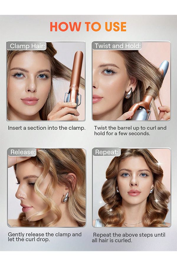 accessories sheglam It-Curl Rotating Curling Iron - 25mm