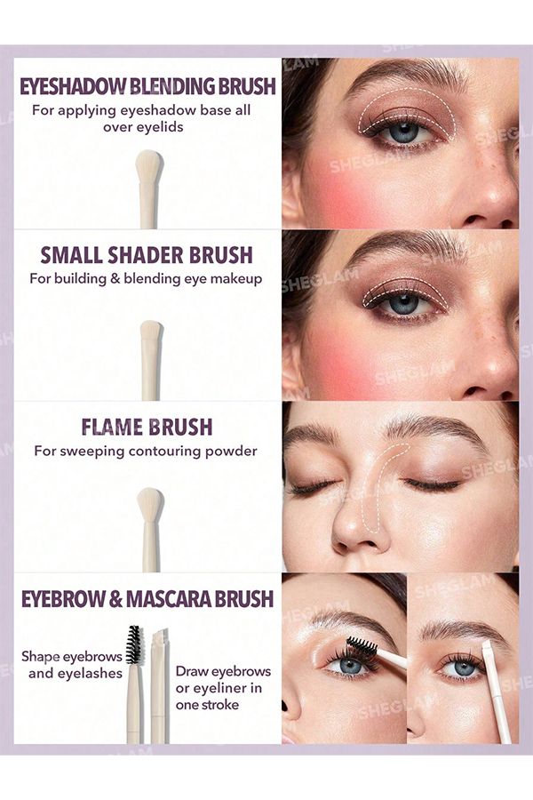 accessories sheglam Pro Core Brush Kit