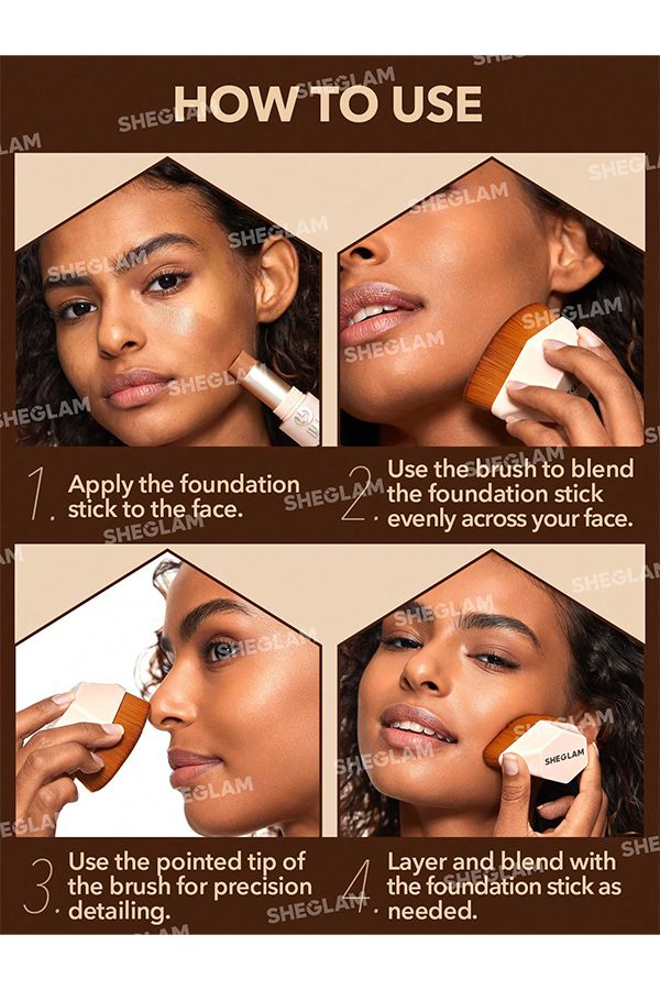 accessories sheglam Skin Magnet Foundation Brush