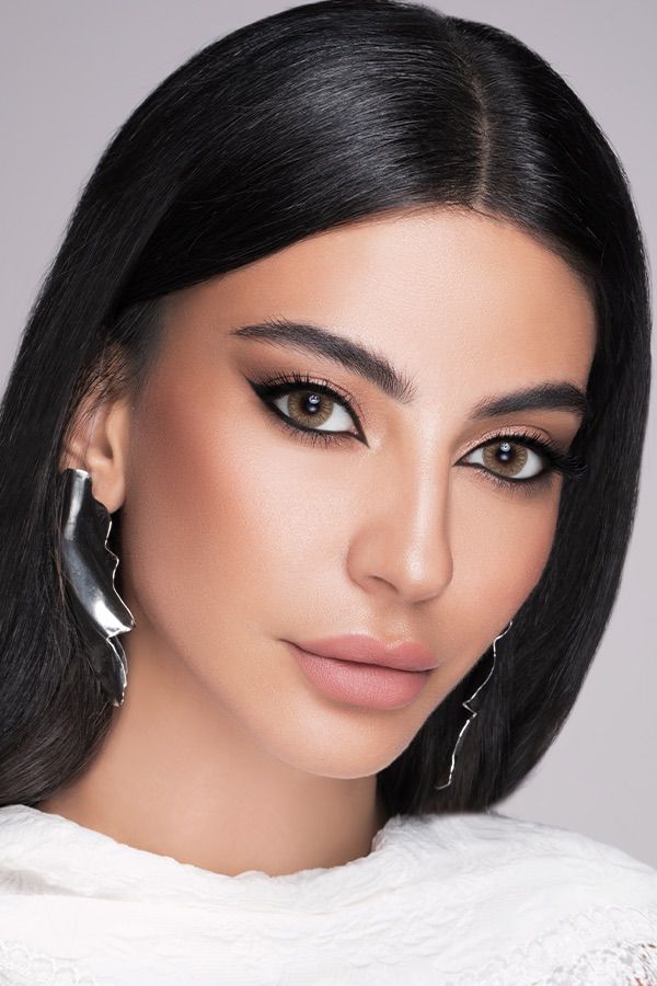 colored lenses amore اموري براون 12