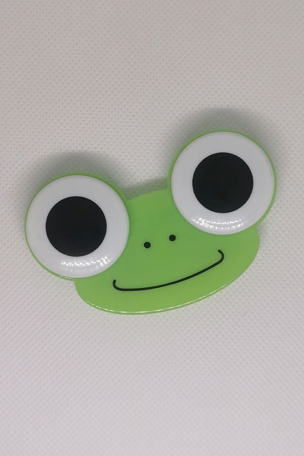 accessories lens cases big eyes cartoon animal ( dark green).