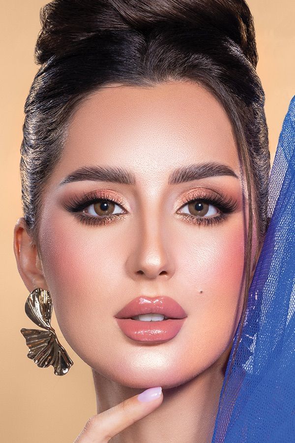 colored lenses dahab lenses ناتشورال براون 4