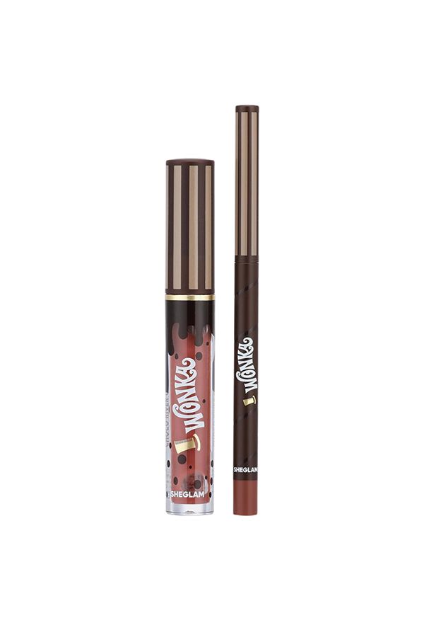 accessories sheglam Willy wonka Cocoa Kiss Lip Duo - Cookies N' Milk 2