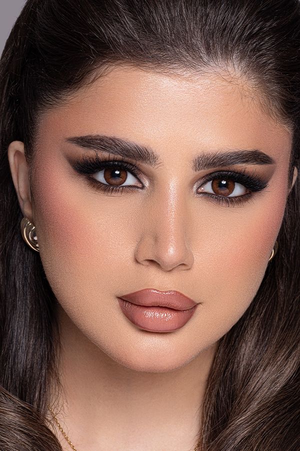 colored lenses jolie lenses براوني  4