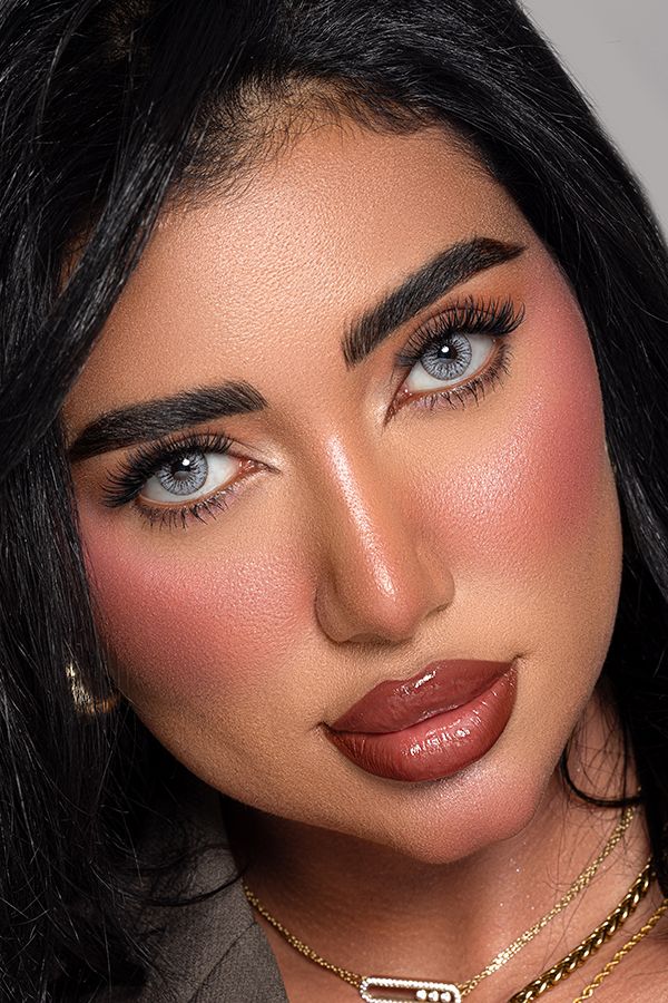 colored lenses jolie lenses ايفوري جراي  7